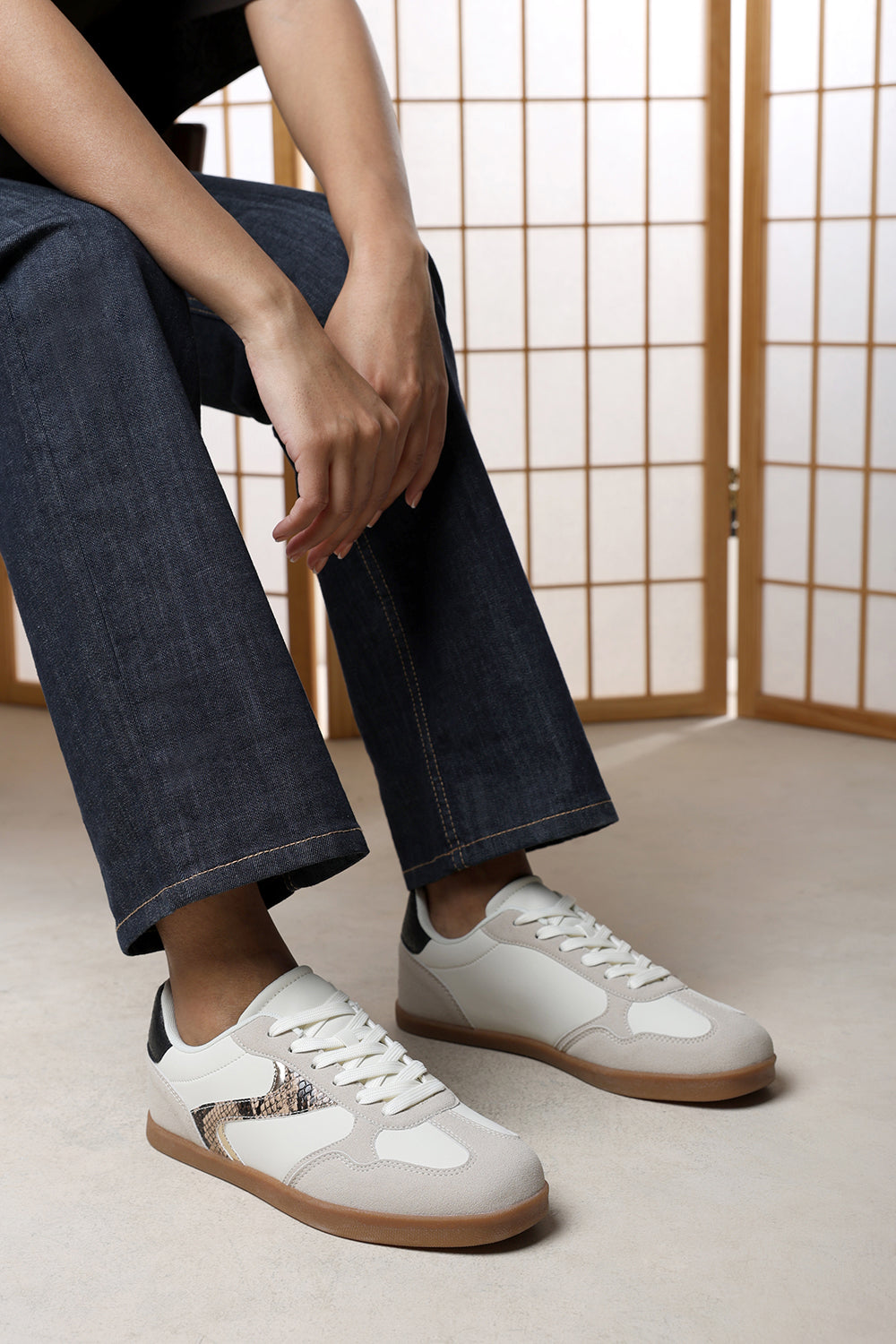 Anaiah Low Profile Side Panel Detailed Trainer