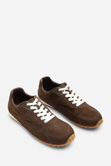 Marleigh Suede Retro Runner Trainer