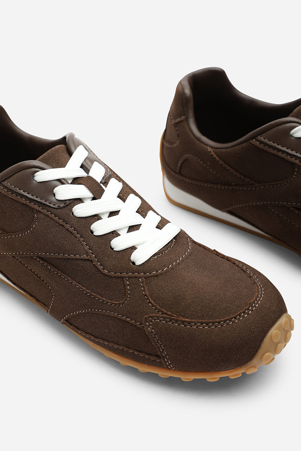 Marleigh Suede Retro Runner Trainer