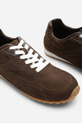 Marleigh Suede Retro Runner Trainer