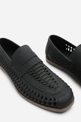 Colby Weave Slip on Loafers