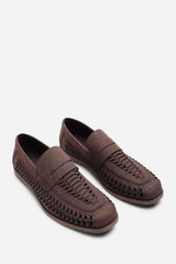 Colby Weave Slip on Loafers
