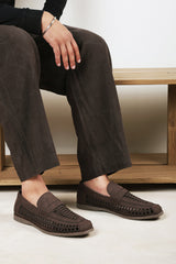 Colby Weave Slip on Loafers