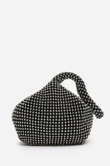 Cascabel Mini Chainmail Pouch Bag in Black