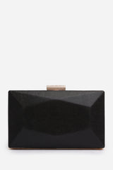 Oceane Embellished Evening Clutch In Black