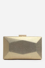 Oceane Embellished Evening Clutch In Gold