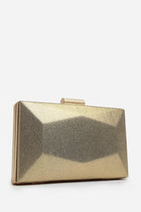 Oceane Embellished Evening Clutch In Gold