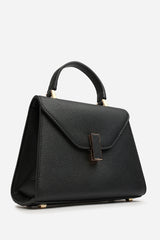 Mareas Elegant Top Handle Shoulder Bag In Black