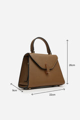 Mareas Elegant Top Handle Shoulder Bag In Brown