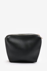 Blush Luxury Black Shoulder Tote Bag With Minimalist Design