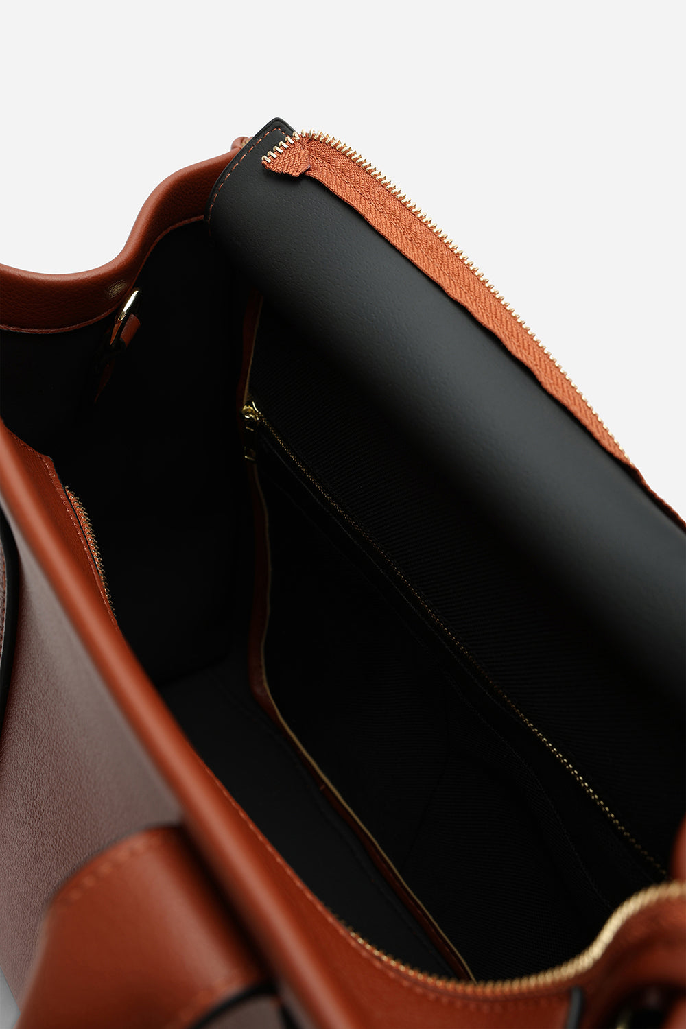 Quarry Dark Brown Tote bag With Top Grab Handles