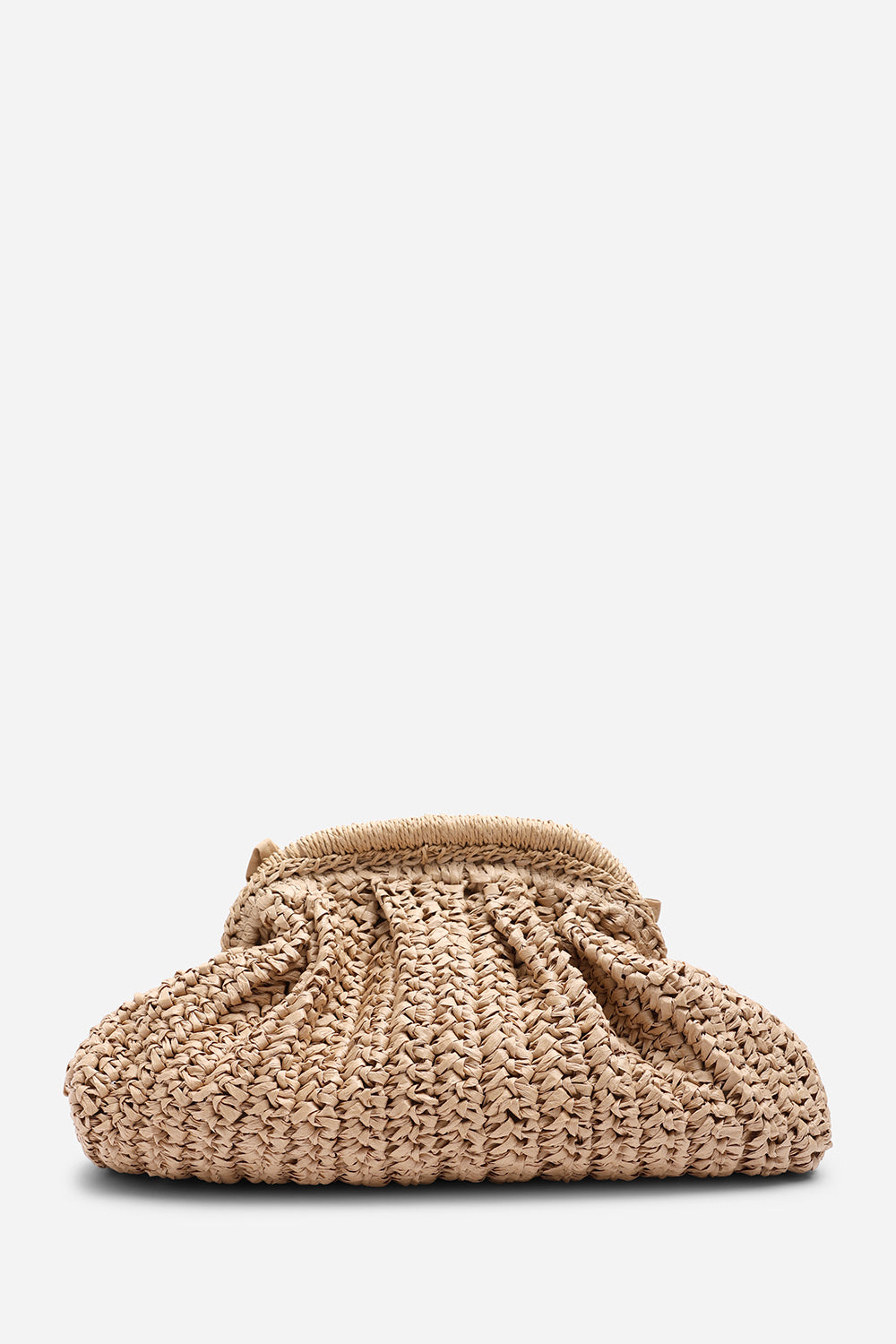 Naya Raffia Crochet Clutch
