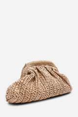 Naya Raffia Crochet Clutch