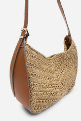 Harmoni Woven Natural Fibre Shoulder Bag