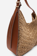 Harmoni Woven Natural Fibre Shoulder Bag
