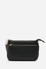 Elani Small Double Zip Cross Body Bag
