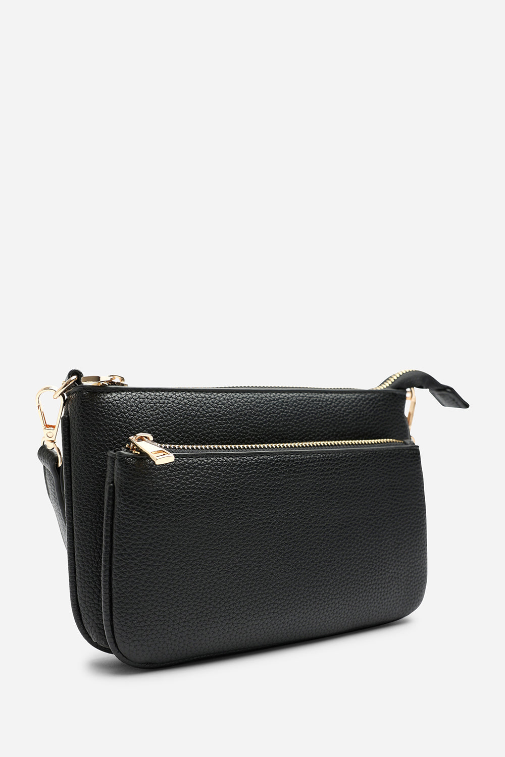 Elani Small Double Zip Cross Body Bag