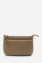 Elani Small Double Zip Cross Body Bag