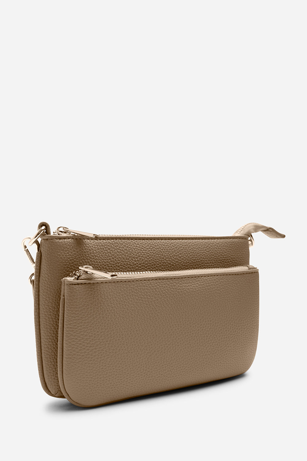 Elani Small Double Zip Cross Body Bag