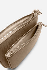 Elani Small Double Zip Cross Body Bag