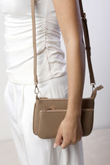 Elani Small Double Zip Cross Body Bag