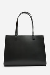 Bailee Double Handle Tote Bag with Central Fastening
