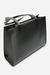 Bailee Double Handle Tote Bag with Central Fastening
