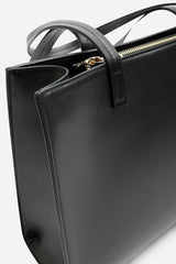 Bailee Double Handle Tote Bag with Central Fastening