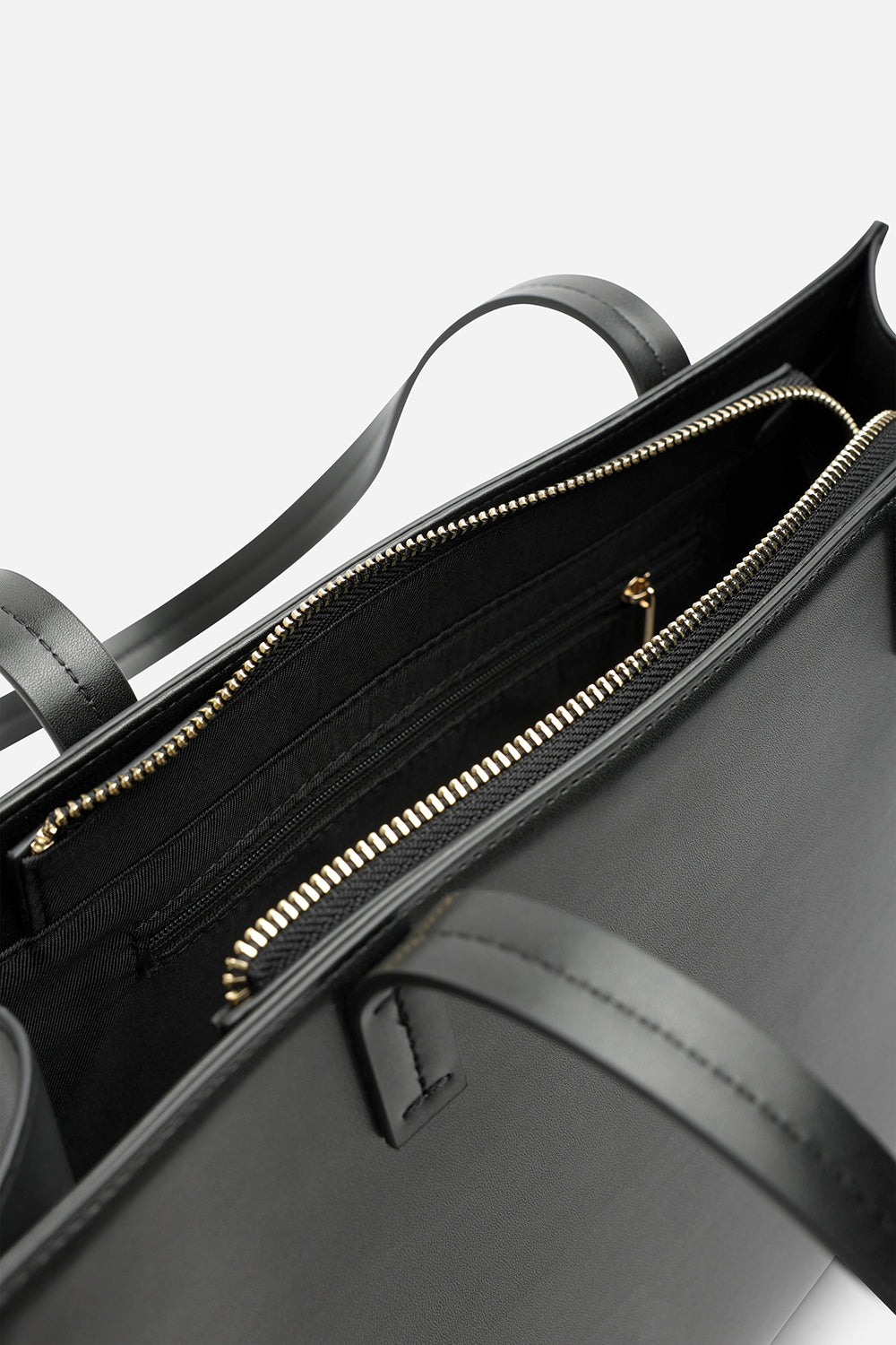 Bailee Double Handle Tote Bag with Central Fastening