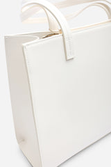 Bailee Double Handle Tote Bag with Central Fastening
