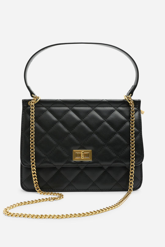 Arisbeth Quilted Cross Body Shoulder Bag
