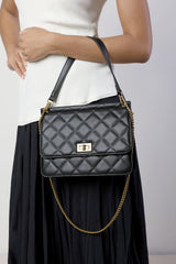 Arisbeth Quilted Cross Body Shoulder Bag
