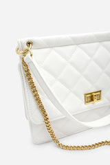 Arisbeth Quilted Cross Body Shoulder Bag