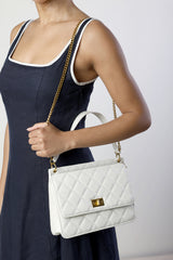 Arisbeth Quilted Cross Body Shoulder Bag