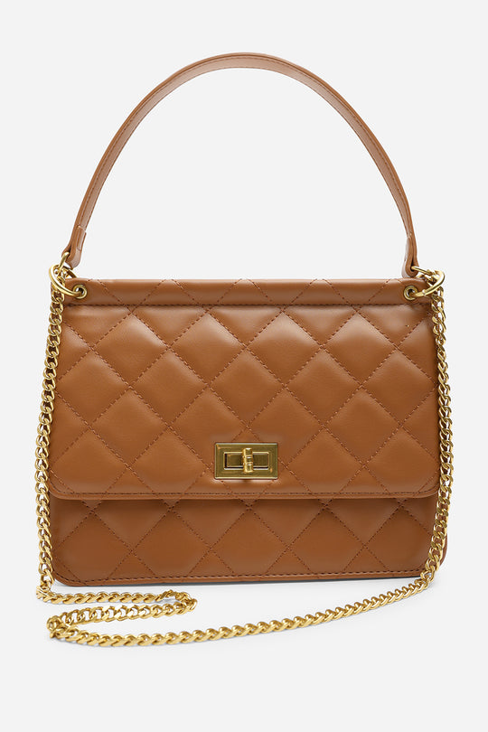 Arisbeth Quilted Cross Body Shoulder Bag