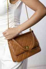 Arisbeth Quilted Cross Body Shoulder Bag