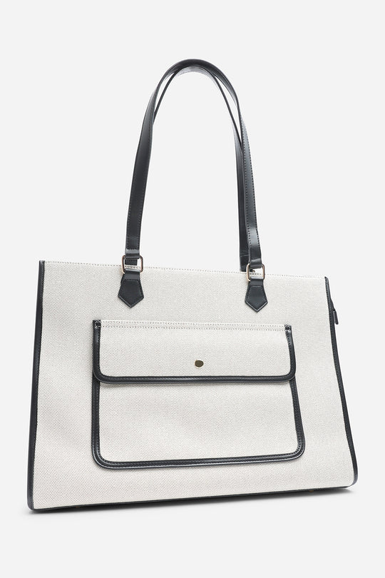 Henley Canvas Shoulder Tote Bag