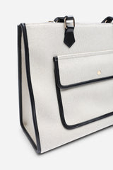 Henley Canvas Shoulder Tote Bag