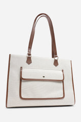 Henley Canvas Shoulder Tote Bag