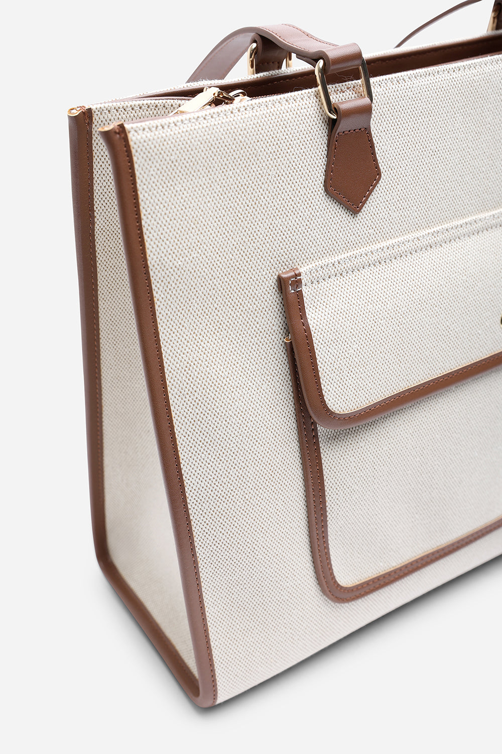 Henley Canvas Shoulder Tote Bag