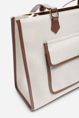 Henley Canvas Shoulder Tote Bag