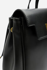 Yusra Raffia Shoulder Bag with Contrast Front Pocket