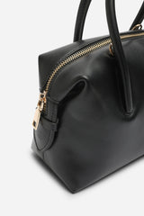 Gavera Leather Mini Bowler Grab Bag