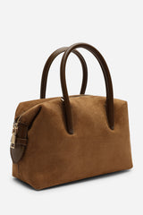 Gavera Leather Mini Bowler Grab Bag