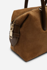 Gavera Leather Mini Bowler Grab Bag