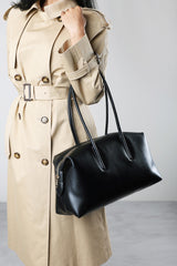 Girelle Leather Bowler Bag
