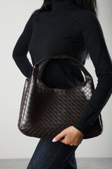 Harella Woven Tote Bag