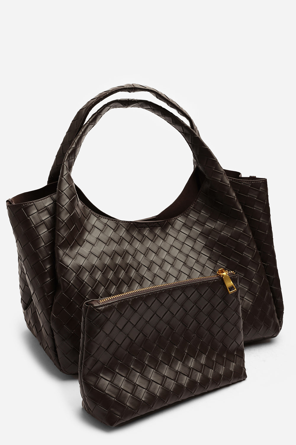 Harella Woven Tote Bag