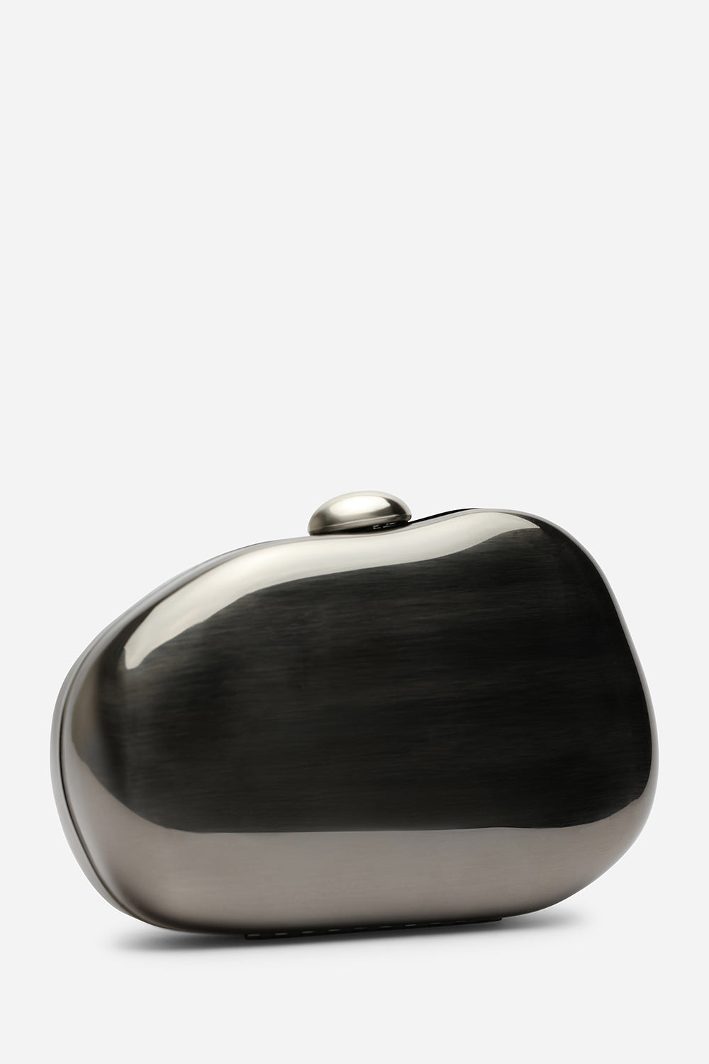 Marixa Black HardShell Pebble Clutch Bag