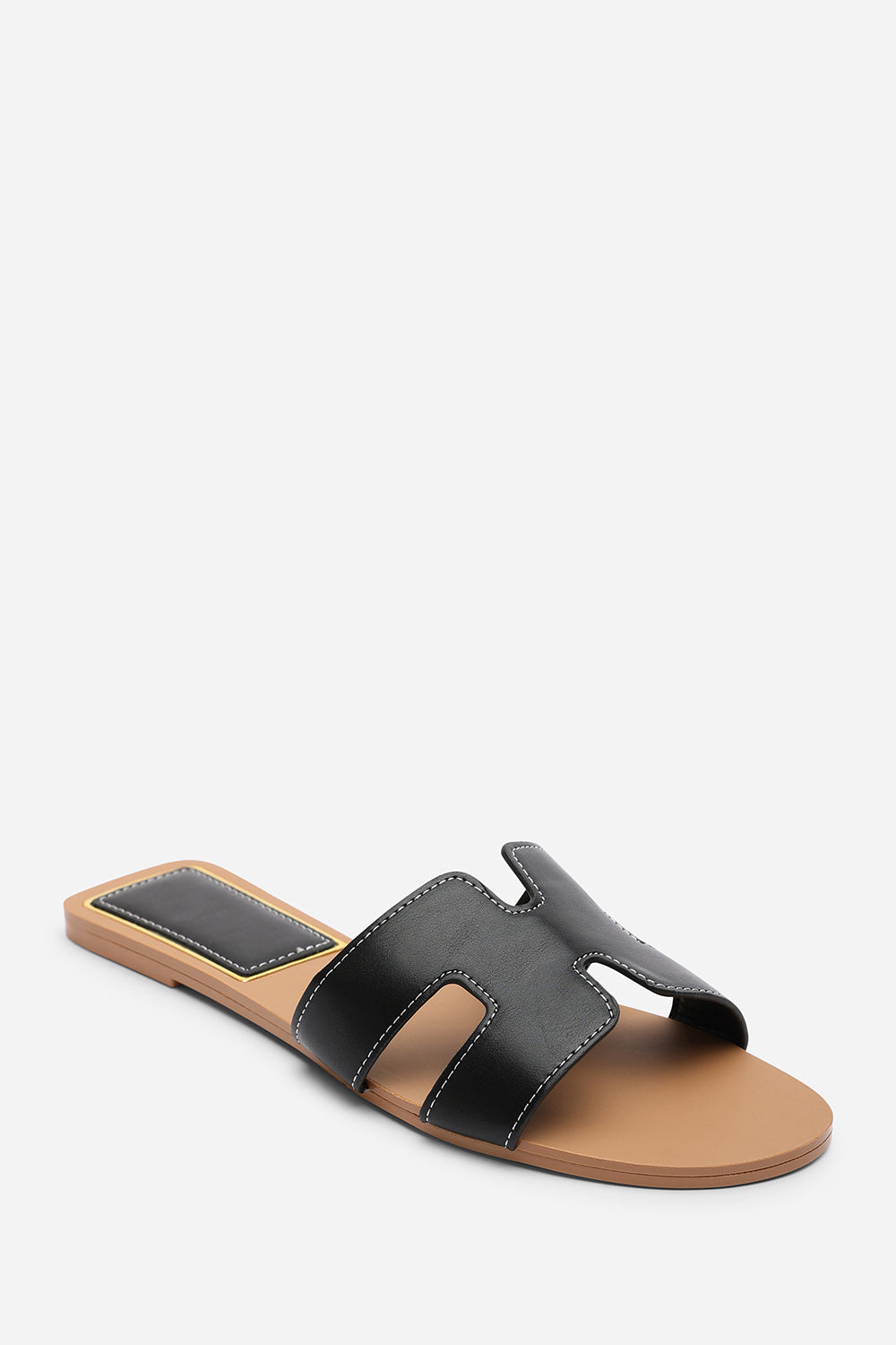 'Mae' Pu Strap Sandals